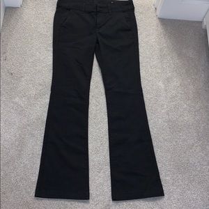American Eagle Black Kick Boot Pants